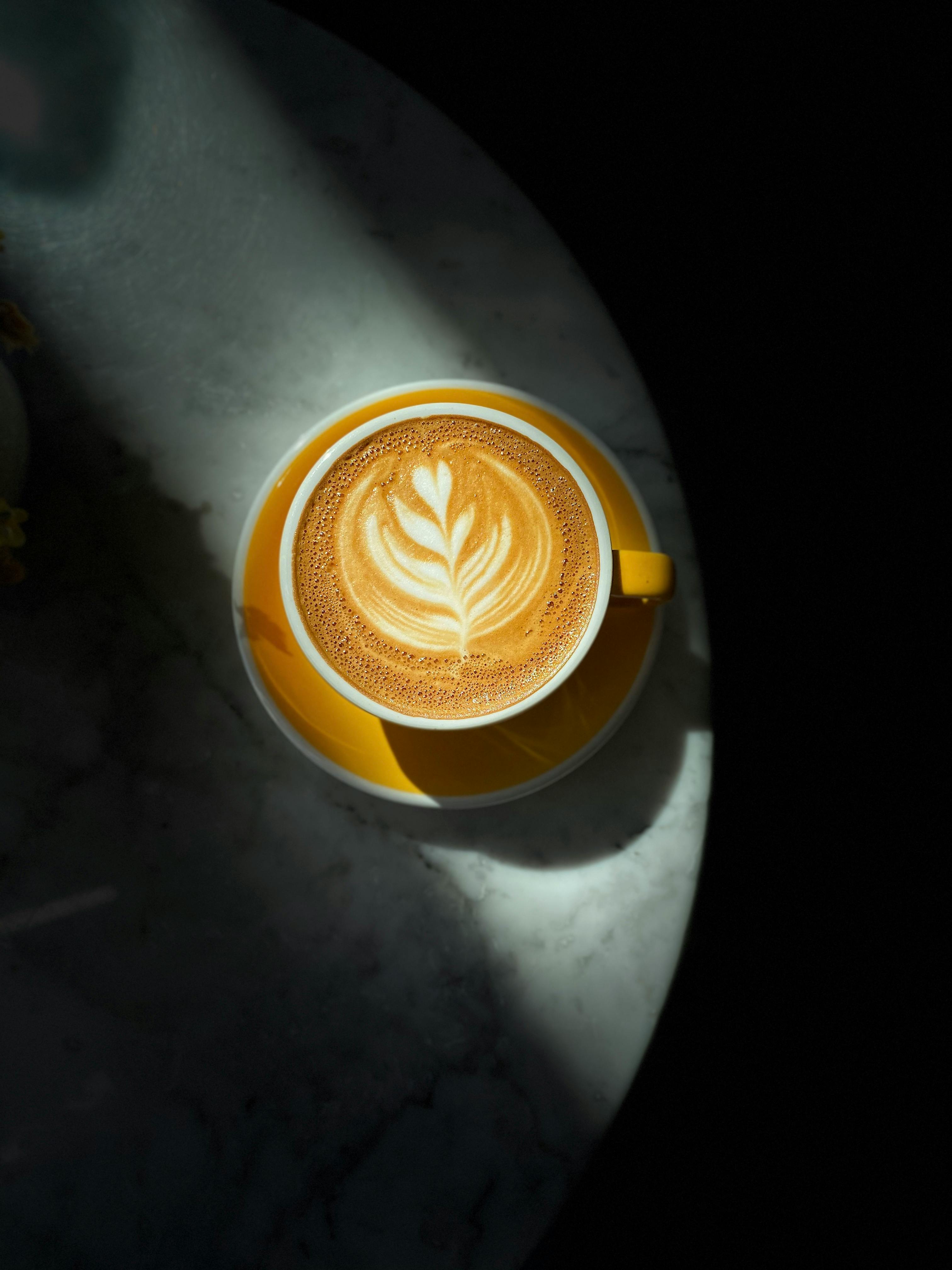 Espresso bar setup with mobile cart